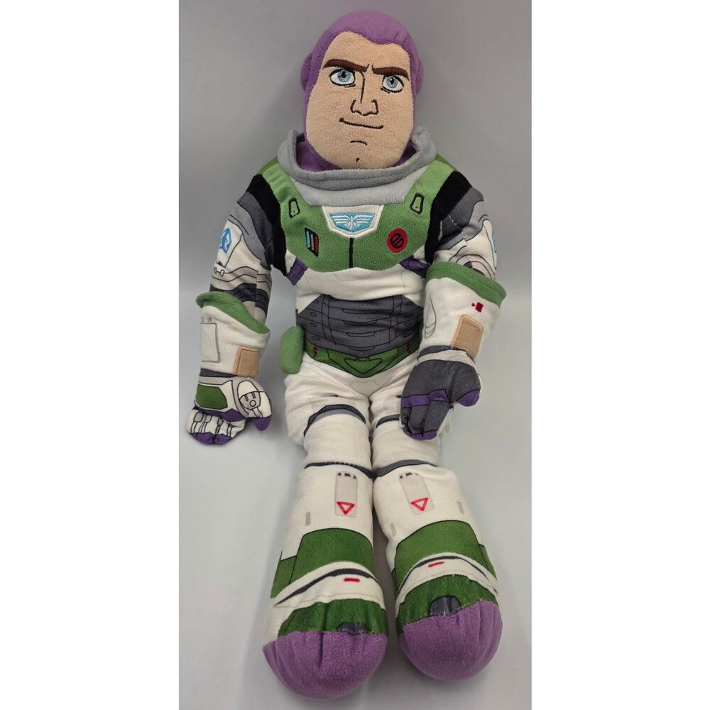 Disney Pixar Buzz Lightyear Plush‎ Stuffed Space Ranger 21" Toy Story Andy